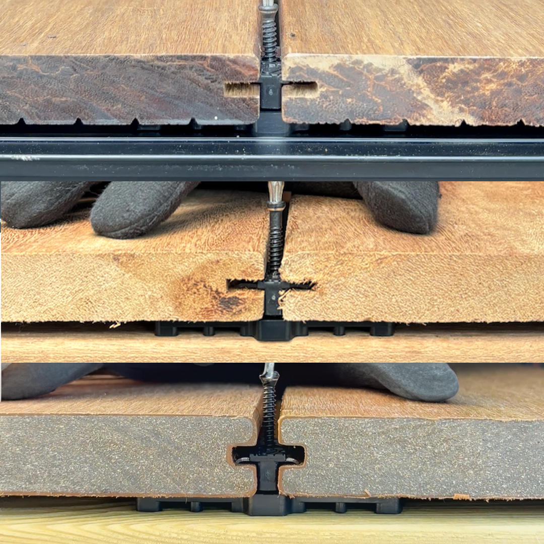 Which Cobra® clip to install your terrace board?